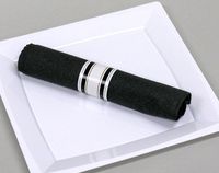 Comet Reflections Fk/Kn/Ts Wrapped In Black Napkin 120/Cs