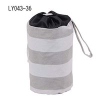 YWILLINK On-The-go Basket Large Capacity Toys Storage Bag Space Saving Drawstring for Home Travel