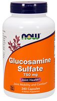 NOW® Glucosamine Sulfate, 750 mg, 240 Capsules