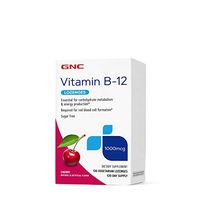 GNC Vitamin B-12 1000 mcg Lozenges - Cherry