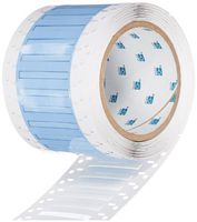 Brady PS-094-2-WT-S 2" Width x 0.182" Height, B-342 Heat-Shrink Polyolefin, Matte Finish White PermaSleeve Wire Marking Sleeve, One-Sided Printable (Pack of 500)