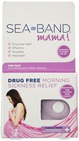 Sea-Band Mama! Acupressure Wrist Bands for Drug Free Morning Sickness Relief, 2 Count
