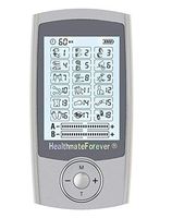 18 Modes Best Muscle Stimulator tens EMS nmes Unit Machines Electric Electronic Pulse Massagers for Lower Back Sciatica Hip Pain Pro18AB (Silver) +2*Wireless Pads Kit WI-9 HealthmateForever