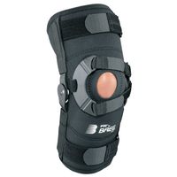 Breg Neoprene PTO Soft Knee Brace with Aluminum High Performance Hinge Bars (Left X-Large)