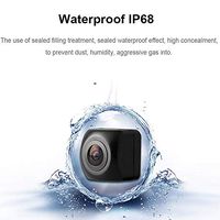 Car Backup Rear View Monitors Camera Waterproof HD 170 Degree Auto Fisheye Lens for Toyota Highlander/Hover G3/Coolbear/Hiace/Kluger/Lexus RX300