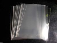 Packaging Bags Suppliers 25 9''x 12'' Super Crystal Clear Cello Bags Flat