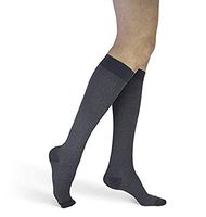 SIGVARIS Women’s Style Microfiber Patterns 830 Closed Toe Calf-High Socks 20-30mmHg