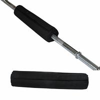 Barbell Pad Gel Neck and Shoulder Protective Supports Weight Lifting Barbell Protector Mat for Squats, Lunges and Hip Thrusts, Fits Olympic and Standard Barbells(Black)