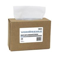 VonDrehle Heavy Duty 9" x 17" Hydrospun Wipers Pop Up Box (1000 Wipers)
