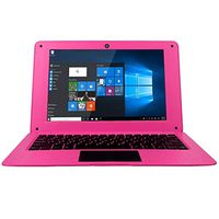 Smartbook A101 High-Performance 10.1 inch Ultra-Thin Portable Office Entertainment Notebook only 0.8KG (Intel Quad-core Processor, pre-Installed Windows 10 Professional, Office 2010) (Pink)