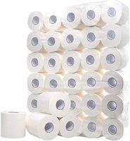 6/8/12/24 Rolls Toilet Paper Hand Towels, 3-ply 100% Natural Wood Pulp Hollow Roll Paper Absorbent Tissues Paper, Recycled Soft Toilet Tissue Eco- Friendly Bath Tissues Kitchen Paper Towels (24 Pcs)