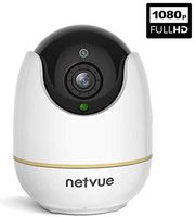 Pet Camera, 1080P Pet Monitor(2019 Newest) - Wireless Home Camera with Motion Detection, Cloud Storage 24s Smart-Clip, Two Way Audio, Night Vision IP Camera, Home Security Camera Alexa Compatible 