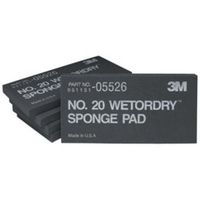 3M 5526 Wet/Dry Sponge Pads, 5 per Pack