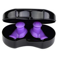 VGEBY1 Earplugs, 1 Pair Professional Silicone Waterproof Anti-Noise Earplugs for Sleeping, Working, Shooting, Travel-Grass Swimming Diving (#4)