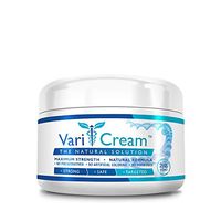 VariCream - Varicose & Spider Veins Cream (1 Jar) Improves Appearance of Varicose & Spider Veins - Relieves Varicose Vein Discomfort, Pain, Strain. Supports Healthy Vein Tissue Development