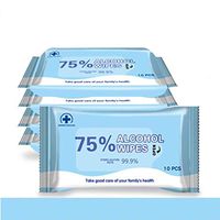 60 Pieces Wet Wipes,  Disinfection Wipes, 75% Alcohol Wipes, Kill 99.99% of Germs Cleaning Wipes
