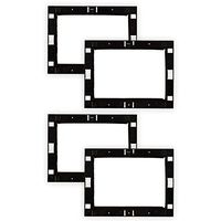 Theater Solutions RK8W in Wall Installation Rough in Kit for 8" Speakers 2 Pair Pack