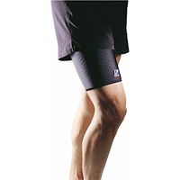LP Extreme Coolprene Thigh Support - Ideal for Recovering Pulled Muscles (Unisex; Black), X-Large