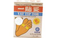 Yat Tip Tor Corn & Callus Removing Plaster - 10 plasters/box,(Solstice)