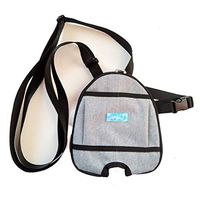BIHIKI Incontinence Kit,Urinary Catheter Bag Ostomy Bag Holder,Bladder Ostomy Elderly Drainage Bag Care Package with Adjustable Shoulder Strap for Home,Travel,Wheelchair,Bed (B, 2000ML)