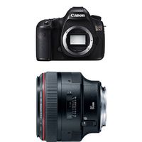 Canon EOS 5DS Digital SLR Camera w EF 85mm F1.2L Lens Bundle