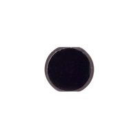 Group Vertical Replacement Home Button Compatible with Apple iPad Air (Black) (A1474, A1475)