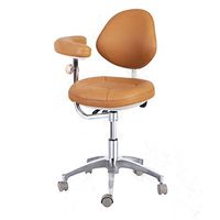 Zgood Adjustable Mobile Chair Doctor's Stool Microfiber Leather