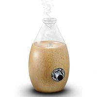 Hand-made Nebulizing Essential Oil Aroma Diffuser, Wood and Glass Aromatherapy Nebulizer with 7 Color Changing LED lights – No Heat, No Water, No Plastic