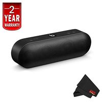 6Ave Beats Pill+ Portable Speaker + Fibercloth + Warranty (Black)