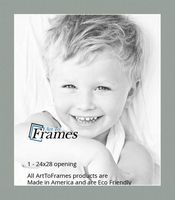24x28 Sea Foam / Silverpine Custom Mat for Picture Frame with 20x24 opening size (Mat Only, Frame NOT Included)