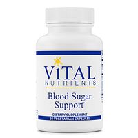 Vital Nutrients - Blood Sugar Support - Support for Normal Blood Sugar Levels in Healthy Individuals - 60 Capsules per Bottle