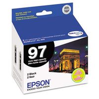 EPST097120D2 - Epson No. 97 Extra-High Capacity Black Ink Cartridge