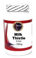 Milk Thistle (Silymarin) Standardized Extract 250mg 100 Capsules # BioPower Nutrition