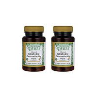 Swanson Advanced Tetrahydro-Curcuminoids 95% 200 mg 60 Veg Caps 2 Pack