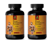 Testosterone Booster Sex for Men - Best Testosterone Booster for Men - Dietary Supplements - Fenugreek Weight Loss - 2 Bottles 120 Capsules