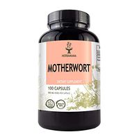 Motherwort 100 Capsules 500 mg | Filled with Organic Motherwort Herb | Non-GMO