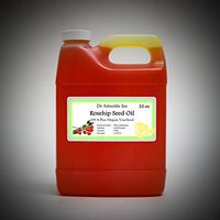 Rosehip Unrefined Organic Carrier Oil Cold Pressed 32 Oz/1 Quart