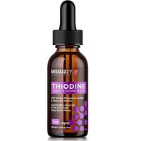 Miss Lizzy Thiodine Formula, The Original Lugol's Iodine with 12.5 MG Total Iodine, Supports Energy, Focus, Wellness. USP Grade. cGMP. Sourced and Made in USA.