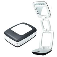 Daylight 3X Magnifying Lamp Table Magnifying Gooseneck Desk Lamp with 9 LEDs Best Gift for for Reading Crafts Hobbies