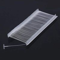 Acuteye 2 Inch Standard Tagging Attachments, 5,000 Pieces, 50 Per Clip- Natural