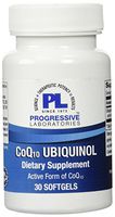 Progressive Labs COQ10 Ubiquinol Supplement, 30 Count
