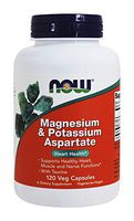 Now Foods Magnesium & Potassium Aspartate w/ Taurine, 120 caps ( Multi-Pack)