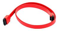 2 Pack 18 Inch SATA 6Gbps Cable W/Locking Latch Red, CNE545844