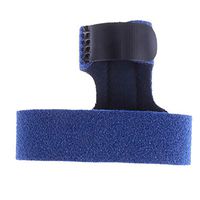 Healifty Trigger Finger Splint Adjustable Finger Support Brace Bonus Fastening Tape Tendon Rupture Injured Pain Relief Fixation Band (Blue)