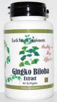 Gingko Biloba * 180 Softgels - Earth Natural - Memory Problems (2 Bottles)
