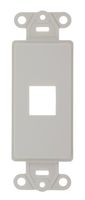 Leviton 41638-W Decora Insert Kit, 6P6C, White
