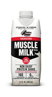 Muscle Milk Genuine Protein Shake, Cookies 'N Crème, 25g Protein, 11 FL OZ, 12 Count