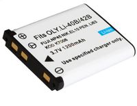 Axiom LI-42B LI-40B BATTERY FOR OLYMPUS FE-230 FE-240