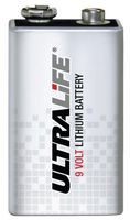 Ultralife Genuine U9VL 9 Volt 1.2Ah - Bulk 680-count, with Cap