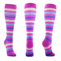 HLTPRO 20-30 mmHg Compression Socks Women & Men - Compression Stockings for Running, Nurse, Flight, Travel